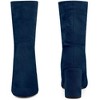 Perphy Women's Rounded Toe Block Heeled Foldable Non-Zip Sock Ankle Boots - 4 of 4