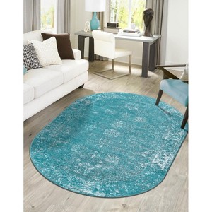 Unique Loom Sofia Casino Floral Indoor Woven Area Rug - 1 of 4