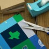 Texas AM University Square Pattern Gift Wrap Wrapping Paper Rolls - 4 of 4
