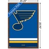 Trends International NHL St. Louis Blues - Logo 21 Framed Wall Poster Prints - 3 of 4
