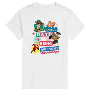 Men's - Disney - Another Day Of Being Awesome Short Sleeve Graphic T-Shirt - 1 of 4