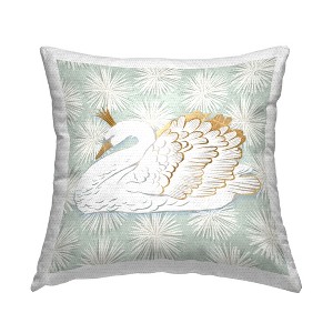 Stupell Industries Glam Crown Swan Patterned - 1 of 3