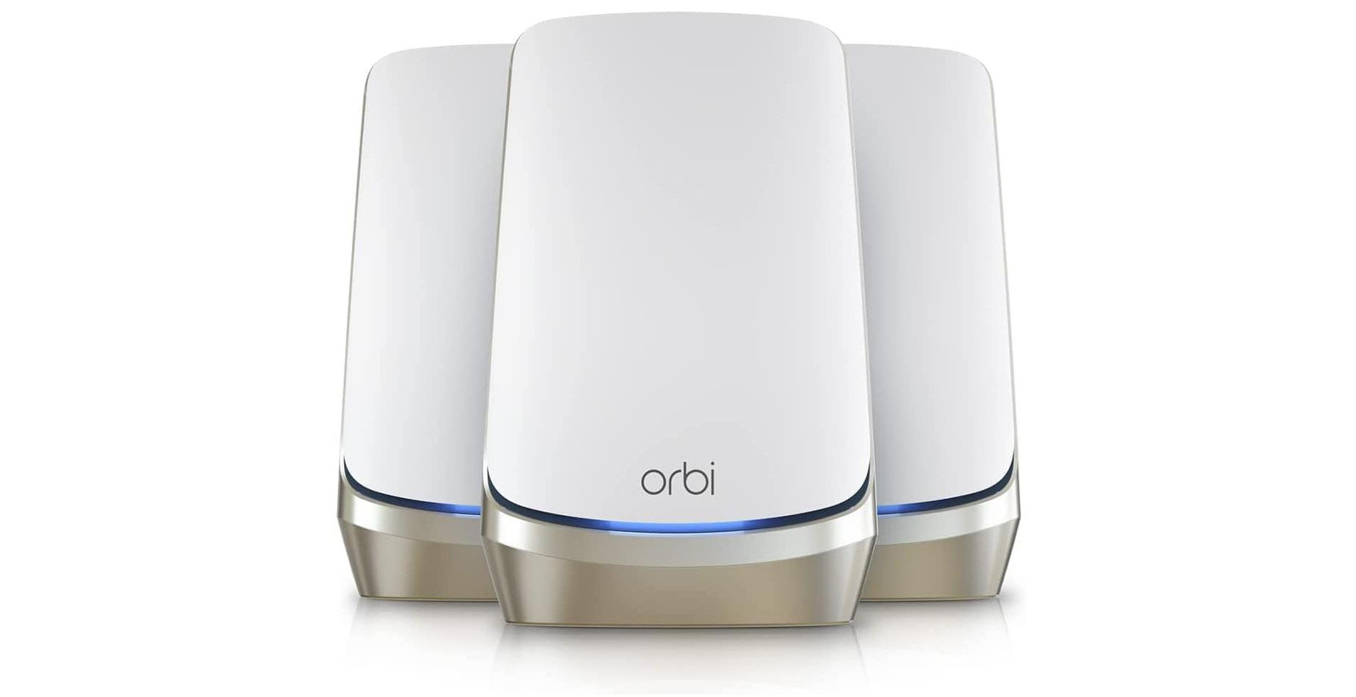 Refurbished: NETGEAR RBKE963-100NAR Orbi 960 Series Mesh System 3-pack – Manufacturer Refurbished