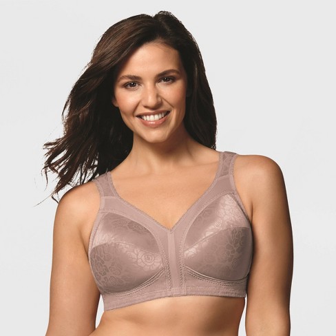 Paramour Women's Lotus Embroidered Unlined Bra - Rose Tan 38g : Target