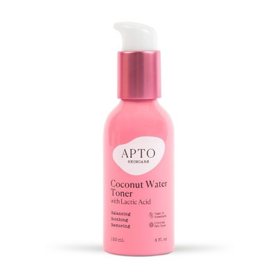 APTO Skincare Coconut Water Toner with Lactic Acid - 4oz
