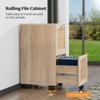 Karl Home 2-Drawer Beige MDF 14.96in. W Vertical File Cabinet - 4 of 4