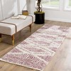 Hauteloom Trunding Plush Area Rug in Pink - 2 of 4