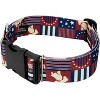 Country Brook Petz 1 1/2 Inch Deluxe Dog Collar - Americana Collection - 4 of 4