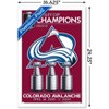 Trends International NHL Colorado Avalanche - 20222 Stanley Cup Logo Framed Wall Poster Prints - 3 of 4