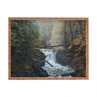 Luke Gram Little Qualicum Falls Rectangular Tray - Deny Designs
