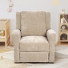 360° Swivel Recliner Nursery Glider Rocker Leisure Massage Sofa Accent Chair Lounge Chair, Chenille - ModernLuxe - 2 of 4