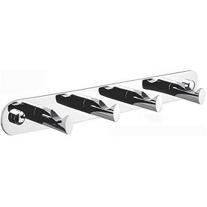 KubeBath Aqua Rondo by KubeBath Robe Hook With 4 Hooks - 1 of 1