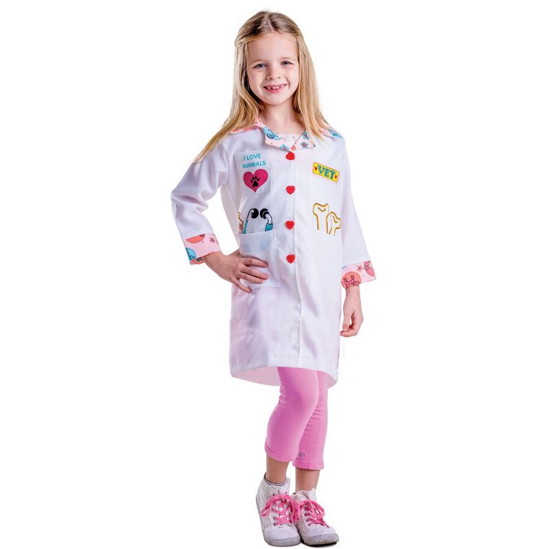 Dress Up America Veterinarian Costume - Vet Lab Coat for Kids, 1 of 3