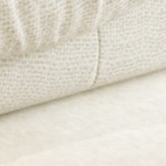 brown glass + black legs