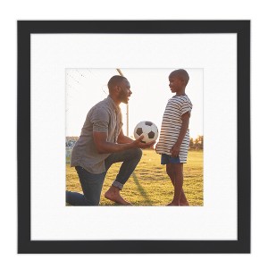 Courtside Market Classic Hues Portrait Frame Collection Black 12"x12" 1-8x8 Opening - 1 of 2