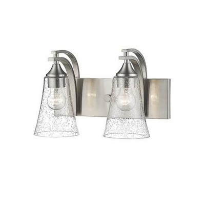 Millennium Lighting Natalie 2 - Light Vanity in  Satin Nickel