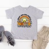 The Juniper Shop They See Me Rollin' Rainbow Toddler Short Sleeve Tee - 2 of 2