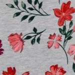 heather grey red pretty floral