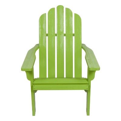 Marina Ii Adirondack Chair Lime Green Shine Company Inc Target - Lime Green Patio Chairs