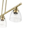 Livex Lighting Montgomery 3 - Light Chandelier in  Antique Brass - 2 of 4