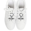 Unique Bargains Winged Cross Shape Shoelace Charms 1 Pair - 2 of 4