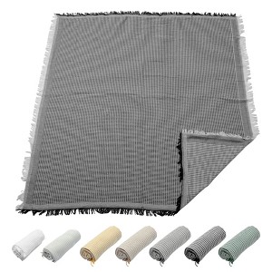 Unique Bargains 30% Cotton 70% Polyester Camping Necessities Picnic Blanket 1 Pc - 1 of 4