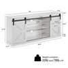 Hotraffy 58in Farmhouse TV Stand and Entertainment Center - 3 of 4