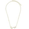 SHINE by Sterling Forever Delicate CZ Constellation Pendant Necklace Gold Scorpio - 2 of 4