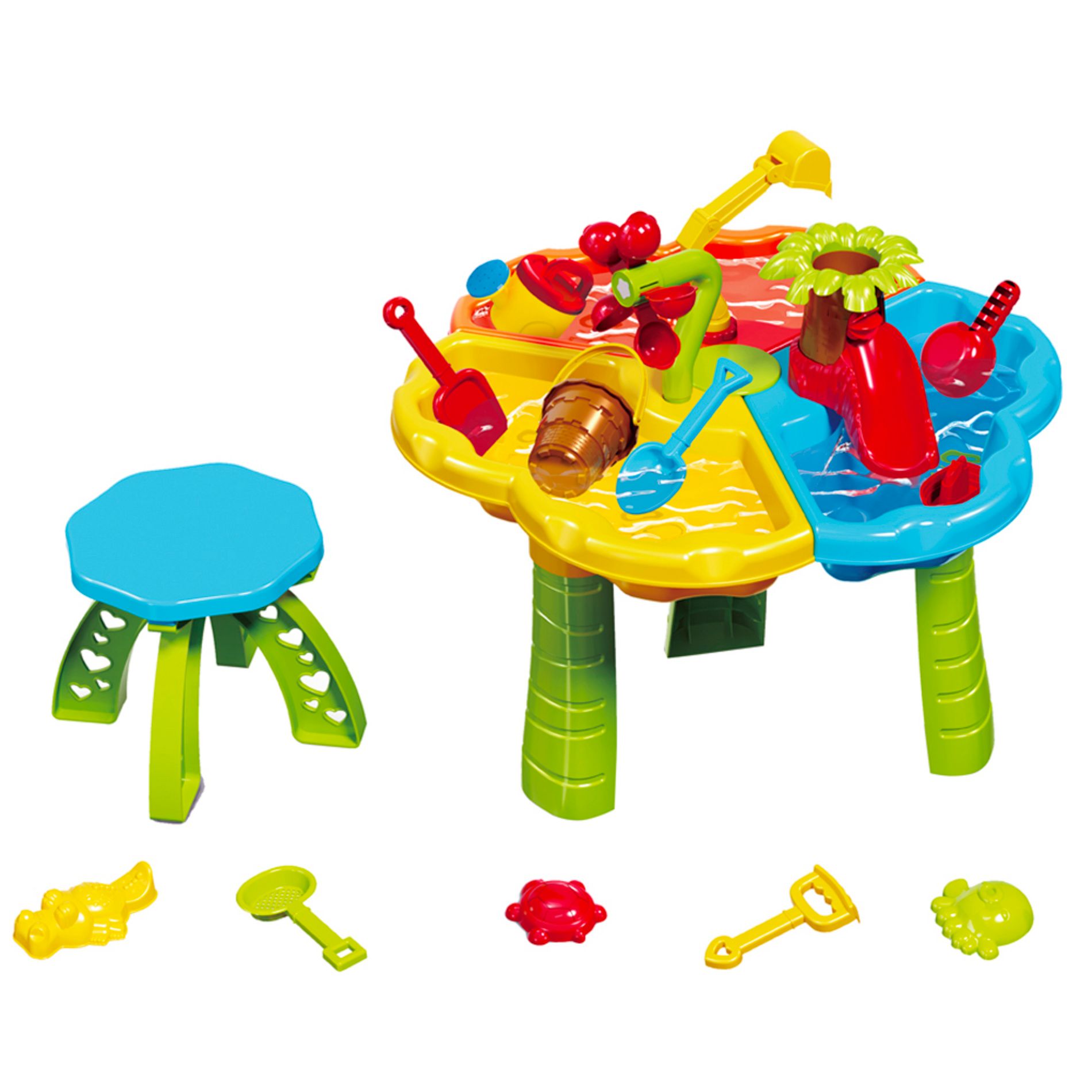 Trimate: Toddler Sensory Sand and Water Table with Chair
