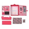 Home & Go Dollhouse Playset Travel & Storage Case with Bed/Bedding for 12" Fashion Dolls - Pink - 3 of 4