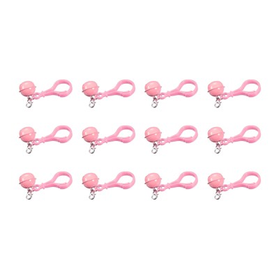 Unique Bargains Smooth Durable Decoration DIY Crafts Key Chain Bells 12 Pcs