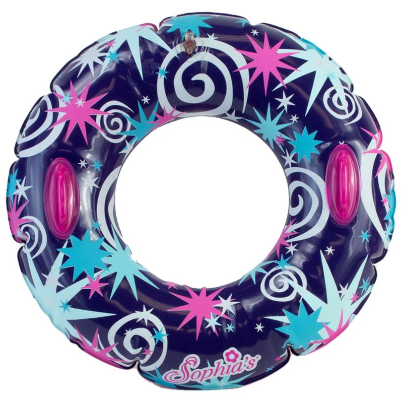 Sophia’s Ruffle Polka Dot Bathing Suit & Inner Tube Set for 18” Dolls, Hot Pink, 4 of 7