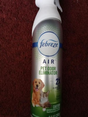 Febreze Pet Odor Defense And Fighting Air Freshener - Fresh Scent - 8.8oz :  Target