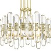 Crystorama Lighting Bolton 8 - Light Chandelier in  Aged Brass - 3 of 4