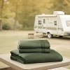 Nestl RV Queen Sheets, Super Soft 4PC Microfiber Sheet Set for Camper, Short Queen Sheets - 3 of 4