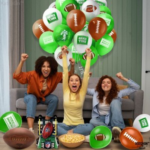 KatchOn, Football Balloon Arch Kit - 80 Pieces | Touch Down Balloons, Football Balloons, Football Party Decorations - 1 of 4
