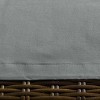 Modway Immerse Convene / Sojourn / Summon Daybed Outdoor Patio Furniture Cover - Gray - 2 of 3