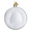 Old World Christmas Blown Glass Ornament for Christmas Tree, Pizza Pie - 3 of 4