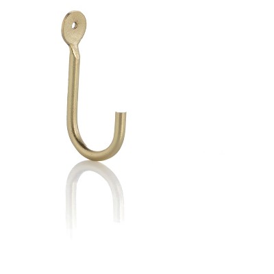 Set Of 12 Luna J Hook  - Gold - Shiraleah