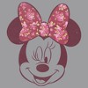 Boy's Disney Rose Bow Minnie Pull Over Hoodie - 2 of 4