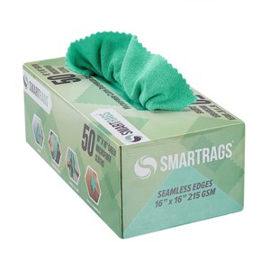 Arkwright Microfiber SmartRagsXL Cleaning Cloths (Box of 50), 16x16 in., 35 Gram - 1 of 4