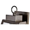 Chloe Lighting Milton Industrial-Style 1 Light Antique Gold Outdoor Wall Sconce 12" Tall - 4 of 4