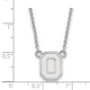 Black Bow Jewelry Sterling Silver Ohio State Buckeyes NCAA Necklace 18 Inch - image 2 of 4