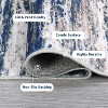 Acekool Washable Area Rug, Modern Non Slip Low Pile Soft Accent Carpet for Living Room Bedroom Dining, Stain-Resistant - 4 of 4