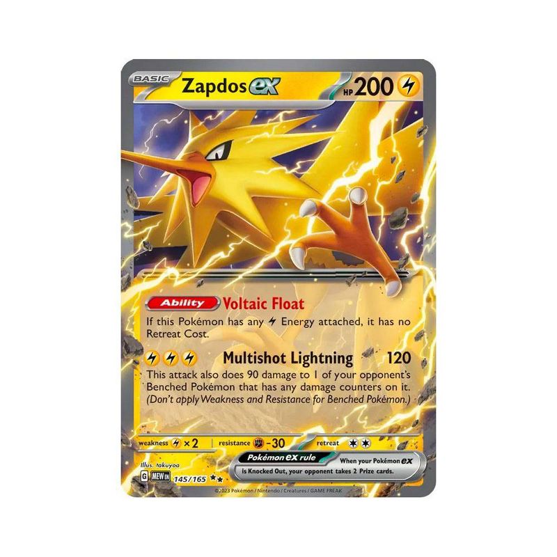 Pok&#233;mon Trading Card Game: Zapdos ex Deluxe Battle Deck, 3 of 4