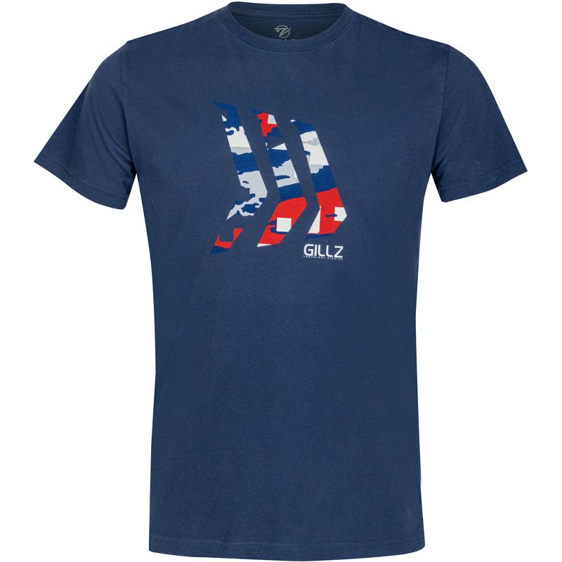 Gillz Contender Series 3 Gillz USA Tek Fill T-Shirt - Dress Blues, 1 of 3