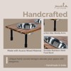 Mela Artisans Pandikona Elevated Pet Feeder - Small - 3 of 4