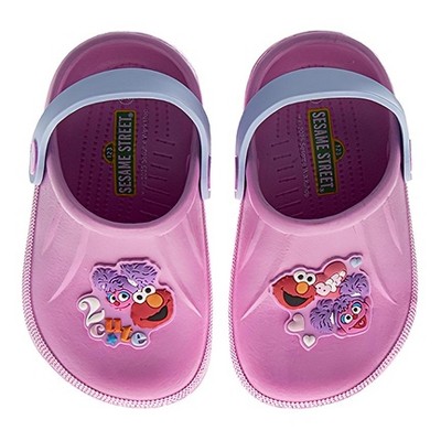 Sesame Street Elmo & Abby Caddaby Dual Sizes Clogs. (Toddler/Little Kids)