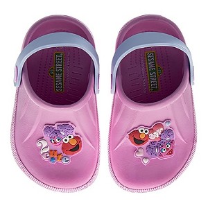 Sesame Street Elmo & Abby Caddaby Dual Sizes Clogs. (Toddler/Little Kids) - 1 of 4