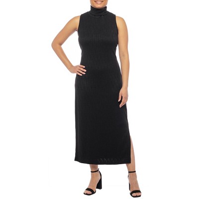 Tiana B. - Rib Sleeveless Mock Dress